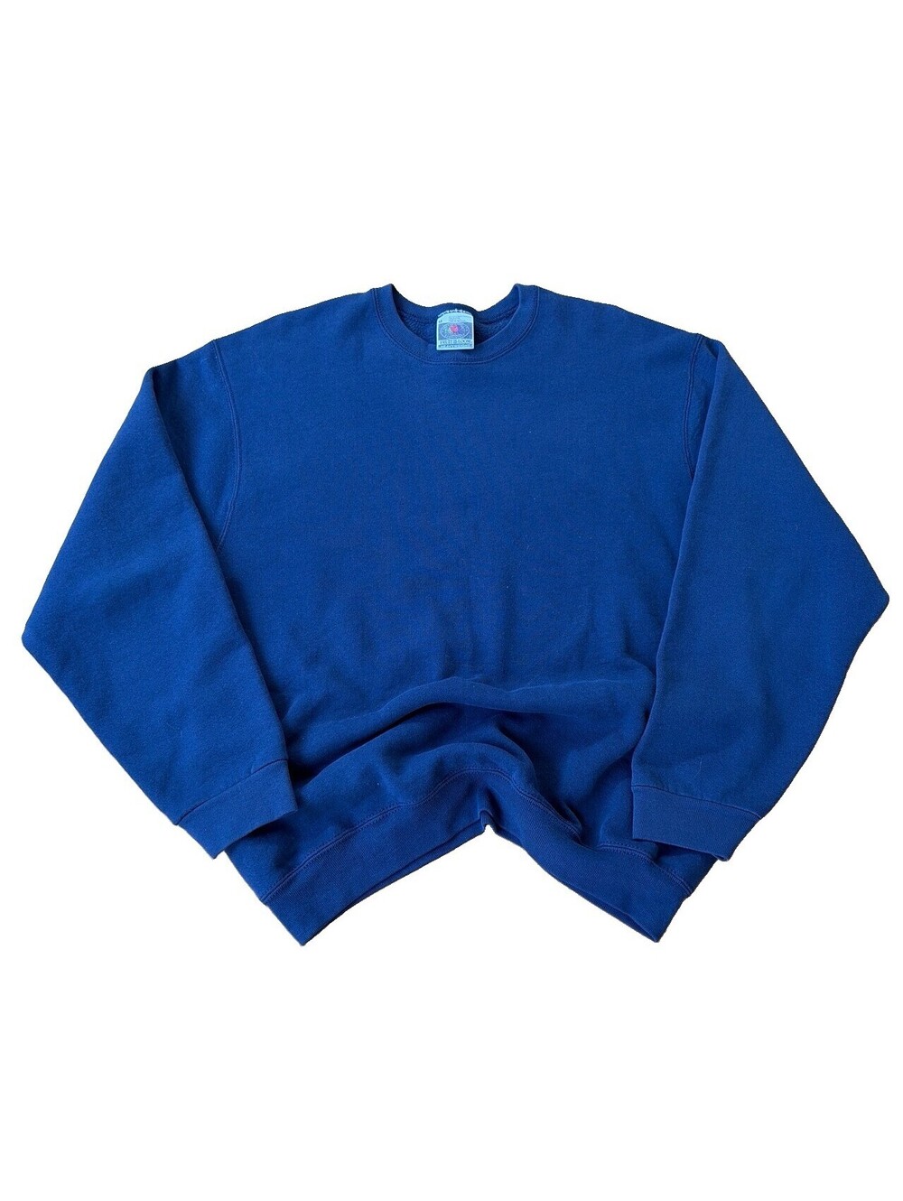 VTG Fruit of The Loom Navy Blue Pullover Blank Mens Medium